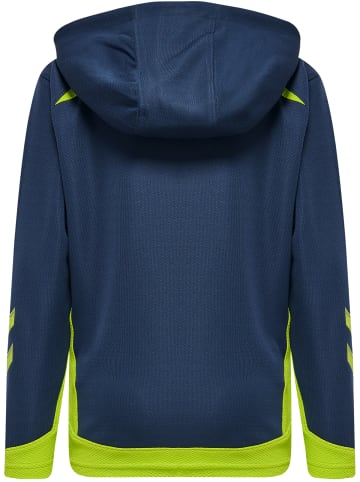 Hummel Reißverschluss Kapuzenpullover Hmllead Kinder in DARK DENIM
