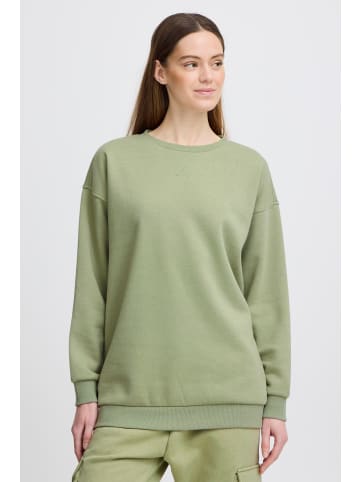 Oxmo Rundhalspullover OXHillary in Grün