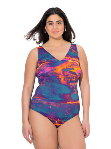 Ulla Popken Badeanzug in orange