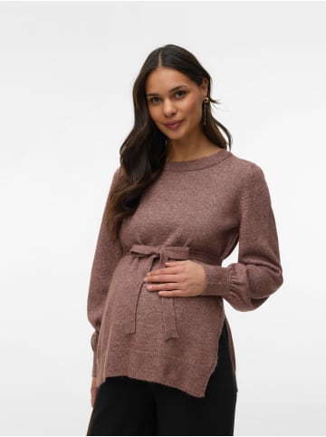 mama licious Strickpullover in Rose Brown 1