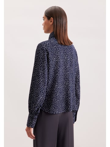 Seidensticker Hemdbluse Regular in Dunkelblau