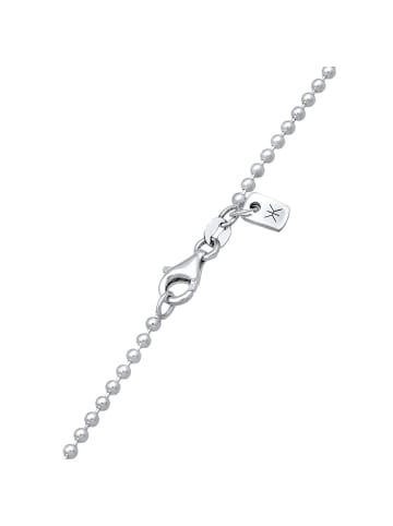 KUZZOI Halskette für Damen in silber