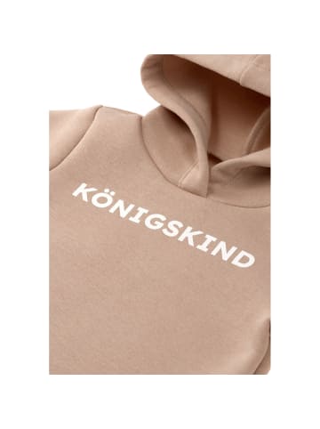 MaBu Kids Kapuzenpullover Königskind in braun