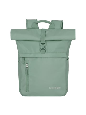 travelite Basics Daypack 60 cm Laptopfach hellgrün