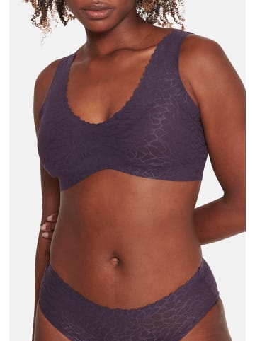 Sloggi Bralette ZERO Feel Lace 2.0 in Blueberry