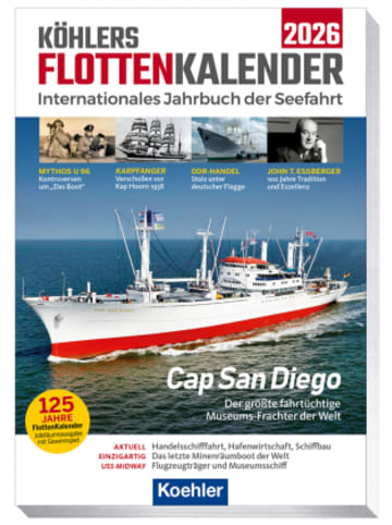 Koehlers Verlagsgesellschaft Buch - Köhlers FlottenKalender 2026