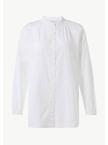 comma Bluse in 0100_weiß