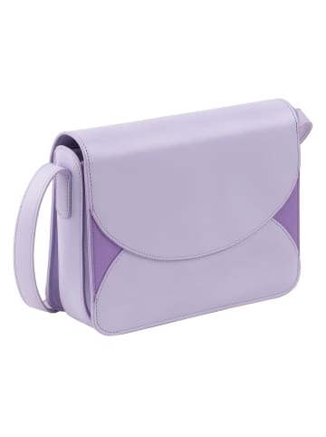 DuDu Cefalonia Umhängetasche Leder 21 cm in provence lilac