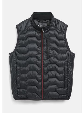 s.Oliver Outdoor-Weste in 9999_schwarz