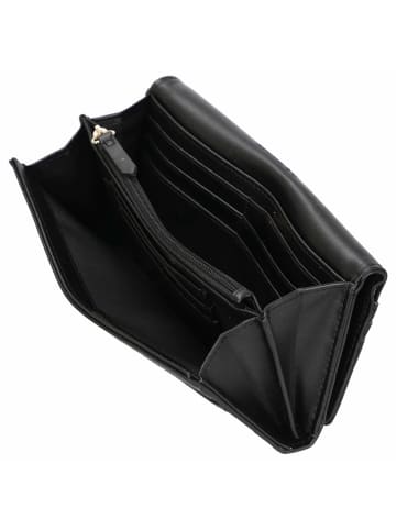 Valentino Bags Alexia Wallet - Geldbörse 18cc 20 cm (bianco/cuoio) in nero