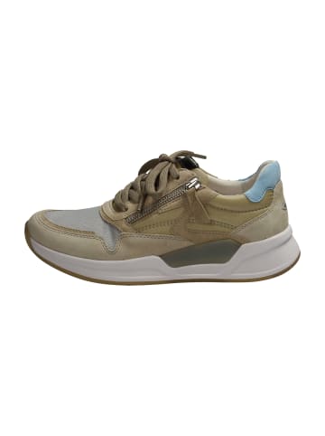 rollingsoft Komfort Schnürschuhe in Beige