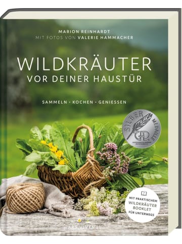 ars vivendi Wildkräuter vor deiner Haustür - Silbermedaille GAD 2022 - Deutscher Kochbuchp