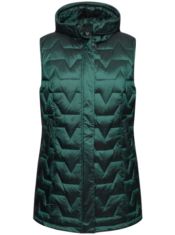 Ulla Popken Weste in tief grün