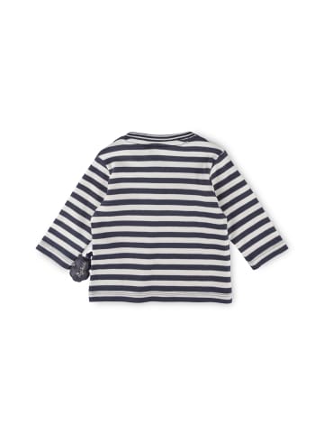 Sigikid Langarmshirt Magic Owl in Dunkelblau/Weiß