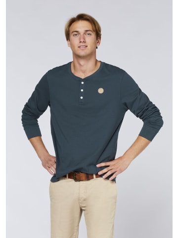 Navigator Langarmshirt in Blau