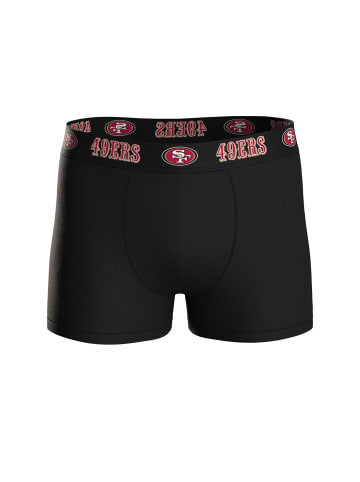 NFL Boxer San Francisco 49Ers in BLK/MGR/RED