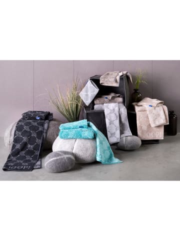 JOOP! Jacquard Handtuch Classic Cornflower in taupe