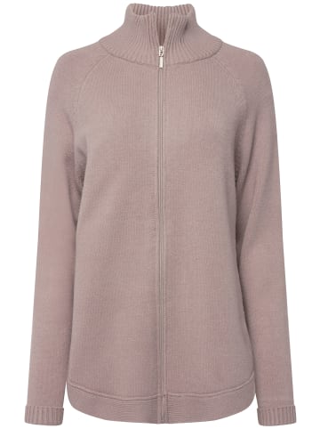 LAURASØN Strickjacke in helles steingrau