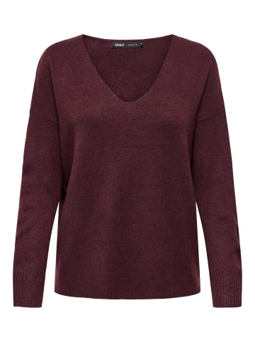 ONLY Strickpullover in Zinfandel