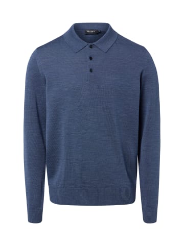 März Strickpullover in blau - 0001