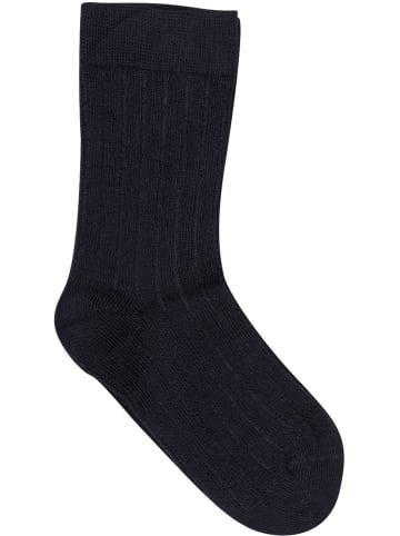 Minymo Strumpfhose "Ankle sock-rib (5-pack)" in Blau
