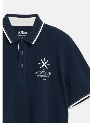 s.Oliver Polo-Shirt in 59D1_navy