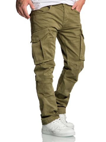 Amaci&Sons Cargo Jogger-Chino WYATT in Olive