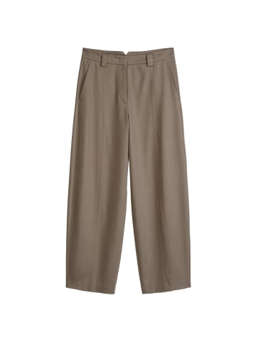 Marc O'Polo Anzughose im Barrel-Stil tapered in Chalky Brown