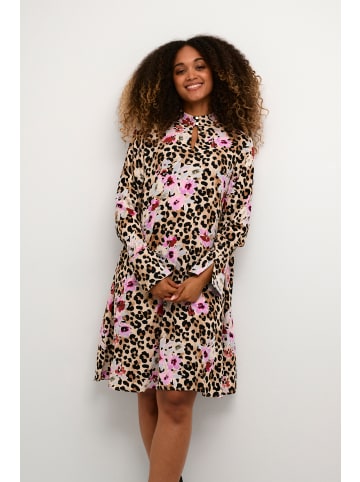 CULTURE Kleid CUatlas A-shape in Leo Flower