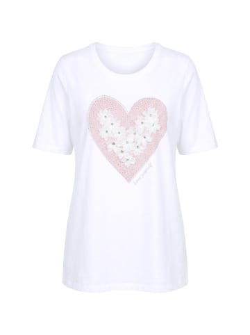 MIAMODA Shirt in schneeweiß