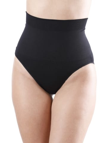 Yenita® 3er Set Seamless Form-Slip Figurformender Taillenslip in schwarz