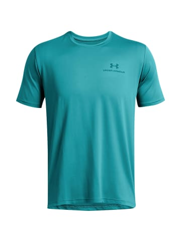 Under Armour Funktionsshirt Rush Energy SS in circuit teal-circuit teal