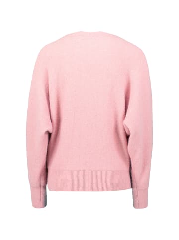 Zero  Strickpullover mit U-Boot Ausschnitt in Rose Melange
