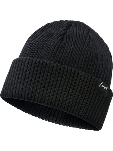 Brandit Mütze "Forvert Powerbird Rib Beanie" in Schwarz