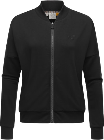 ragwear Sweatjacke Doron in Black