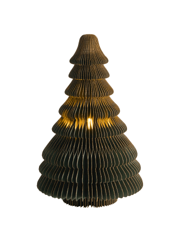 Beliani LED Deko ANDAN in Grün - (W) 25 x (H) 41 x (L) 25 cm