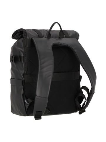 Mandarina Duck Eco Coated Daypack 50 cm in black