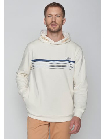 GreenBomb Sweatshirt Bike Fast in Creme Weiß