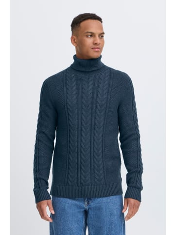 BLEND Rollkragenpullover BHBASIM in Blau