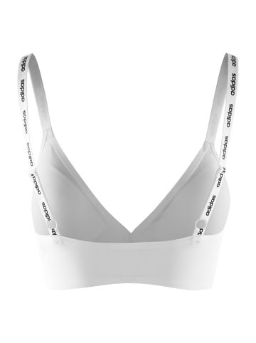 adidas Bügelloser BH LONGLINE BRALETTE 1er-Pack in Weiß