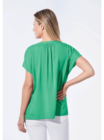 GOLDNER Bluse in jadegrün