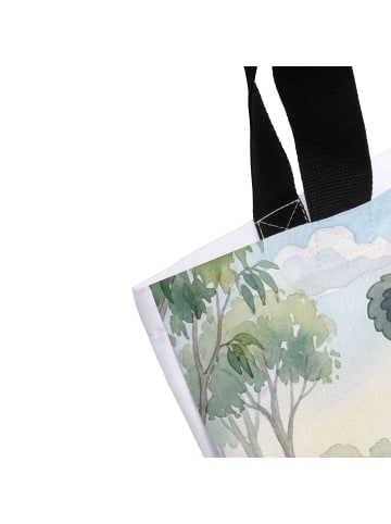 Mr. & Mrs. Panda Reisetasche Koala Pommes Design ohne Spruch in Weiß