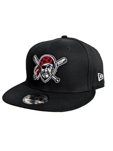NEW ERA 9FIFTY Cap mit gesticktem Pirates-Logo in Schwarz
