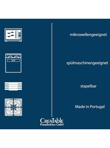 CreaTable 2 er-Set 33045 Vesuvio  Salatschüssel Set in Anthrazit