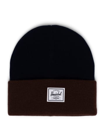 Herschel Elmer Beanie - Mütze in peacoat/chicory coffee