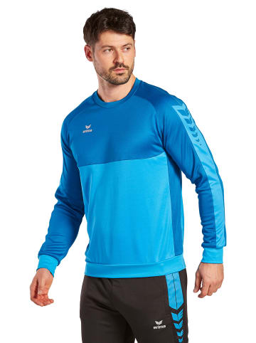 erima Unisex Erwachsene Six Wings Sweatshirt in curacao/mykonos