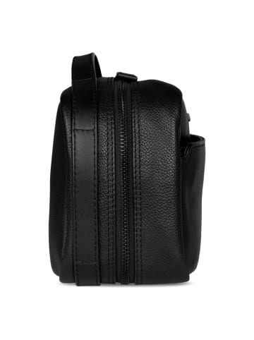 Bugatti Black Kulturbeutel Leder 21 cm schwarz