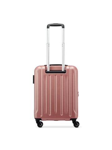 Roncato Kinetic 2.0 4 Rollen Kabinentrolley 55 cm mit Dehnfalte in rosa antico