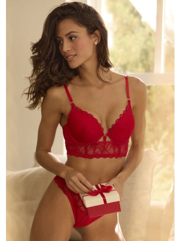 LASCANA Push-up-BH in rot