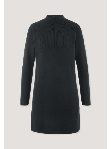 Hessnatur Strick Kleid in schwarz